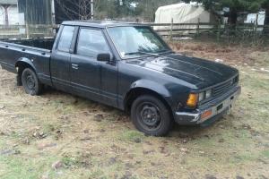 RARE,   Nissan DIESEL,  factory diesel pick up truck,  solid, great driver Photo
