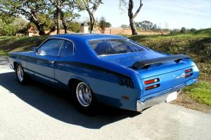 1971 PLYMOUTH DUSTER FULLY TUBBED PRO STREET ROTISSERIE SHOW CAR 500HP 360 Photo