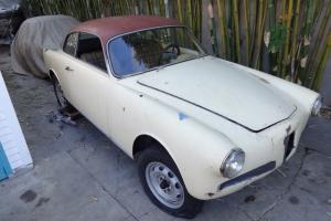 1957 Alfa Romeo Giulietta Sprint - California Project Barn Find -