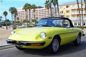 '74 Alfa Spider 2000, immaculate, thousands spent, all books & records Photo