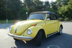 Convertible BUG BLACK YELLOW SUPER BEETLE ARE BANR FIND COLLECTOR WOW NO RESERVE Photo