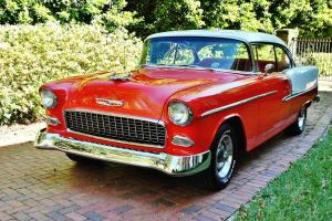 Simply the best of the best 4 speed with overdrive 1955 Chevrolet BelAir no post