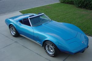 75 Convertible Corvette - with Hard Top - 4 speed - low milage