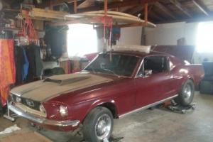 1968 Ford Mustang Fastback GT 390 S-Code, Lifelong California Car, Awesome Car. Photo