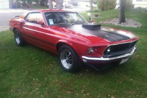 1969 Ford Mustang Mach 1 (TRUE) Candy Apple Red Photo