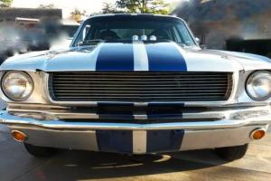 66 Mustang resto mod street strip Photo