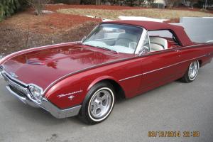 1962 FORD THUNDERBIRD SPORTS ROADSTER  OVER THE TOP RESTORATION FIRST PLACE WIN