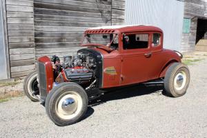 1931 Ford Model A Coupe-Hot Rod-V8 HEMI-California Car-1928-1929-1930-1931-SCTA Photo