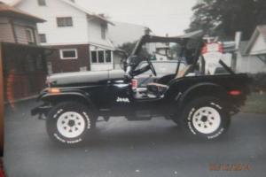 1979 CJ 5 Jeep, sno-cone business for sale.