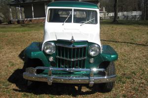 1958 WILLYS JEEP STATION WAGON 27,686 RIGHT  MILES MINT CONDITION Photo
