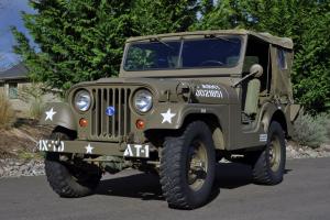 1952 Willys Military Army Jeep - 1st Generation Early Korean War  M38A1 4WD