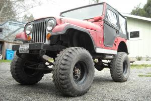 1970 Jeep CJ5 , Kaiser, 35" tires, twin stick transfer case, and full soft top Photo