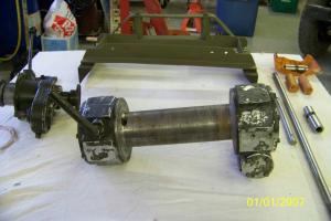 Rare ramsey military model 50 PTO winch  correct for willys jeep M38 M38A1