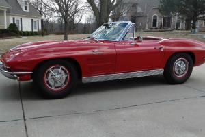 1963 Corvette fuel injected NCRS TOP FLIGHT convertible numbers match Photo