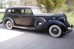 **1937 Packard V12 1508 7 Passenger Sedan 144" Wheelbase**