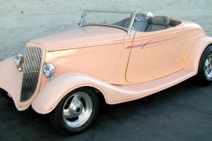 1934 Ford Roadster Street Rod Mercedes Removable Top MUST SEE!