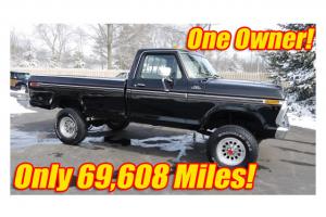 1977 Ford F250 Ranger 4x4 Factory High Boy Ranger - Only 69,608 Miles! Photo