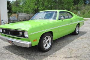 1970 Plymouth Duster 340 4speed factory sublime green nice car 2 owner car