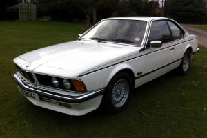 a superb looking 1985 BMW 635 CSi (E24) with full history, long MOT, and tax Photo