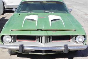 1973 PLYMOUTH CUDA, RUNNING,DRIVABLE, NEEDS TOTAL RESTORATION, GREAT PROJECT Photo