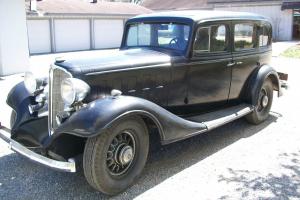 1933 BUICK  MODEL 57 4 DOOR 57K ORIG MILES VERY RARE CAR Photo