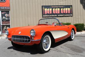 1956 CORVETTE Pristine with ZZ4 350 Crate Fuelie Motor - 4 speed - both tops !