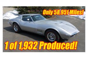 1968 Corvette Coupe 1 of 1,932 Big Block L68's Produced - Only 58,951 Miles!! Photo
