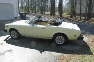 1982 Fiat 124 Spider/ Fuel Injected/ Rust Free Southern Car/ Runs Great Photo