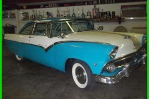1955 Ford Crown Victoria Coupe V8 Revuilt Gas Automatic RWD Restoration Photo