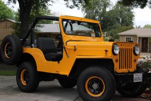 1953 Willys Jeep 4X4 has been restored with all of its original parts. Photo