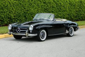 1955 Mercedes Benz 190SL DB40 Black Parchment Fully Restored First Year Concours Photo