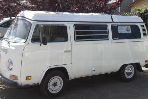 1972 WW Bus Pop top camper -  clean and ready to take you camping Photo