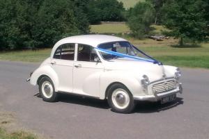 1959 morris minor 4-door in old english white NOW SOLD