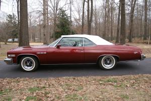 1975 Buick LeSabre Custom Convertible with 455 CI Engine