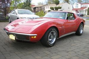 1972 Corvette LT-1 Rare A/C car #'s match orig 87k Leather P/W P/S P/B LT1 AIR Photo