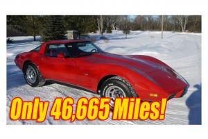 1979 Corvette Coupe ONLY 46,665 BABIED MILES! 350 L48 Auto - EXCELLENT PAINT!