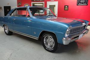 1966 Chevrolet Chevy II Nova SS......True SS....Factory Marina Blue !!
