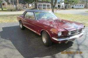 1966 Mustang, factory GT, 5.0L, 5 spd. Black plate CA. car, loaded w/ options