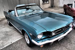1965 Ford Mustang Convertible 289 V8  4 speed transmission