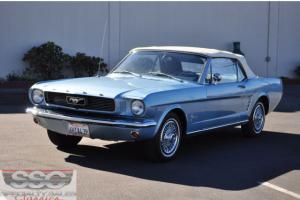 This 1966 Ford Mustang two door convertible (Stock # 30877) Photo