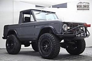 1968 Ford Bronco with Fuel Injected 5.0 V8 Rare Half Cab