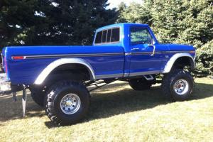 1976 ford long bed monster truck lifted 1977 1978 1979