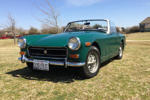 ***Fantastic 1973 MG Midet. Green w/Tan. Runs and Drives Great. In time 4 Spring Photo