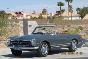 NO RESERVE 1968 MERCEDES 250SL CALIFORNIA IN MINT CONDITION RUNS AND DRIVES RARE