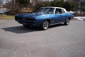 1969 PONTIAC GTO CONVERTIBLE NUMBER MATCHING PHS DOCUMENTS Photo