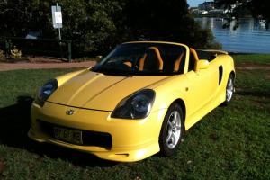 Toyota MR2 Spyder 2001 Convertible Sequential Manual 11 Months Rego