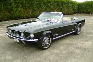 Beautiful Highland Green 1968 Ford Mustang V8 Convertible