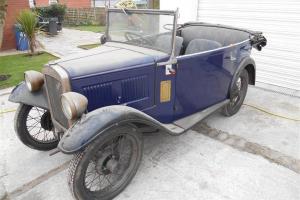 1934 Austin 7 4 seater tourer "BARN FIND"dry stored many years, great condition Photo
