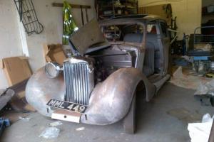 Talbot sunbeam 1947 classic car project