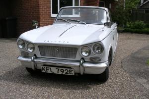 1967 Triumph Vitesse Mk1 2ltr. Convertable. 6 cylinder engine with overdrive